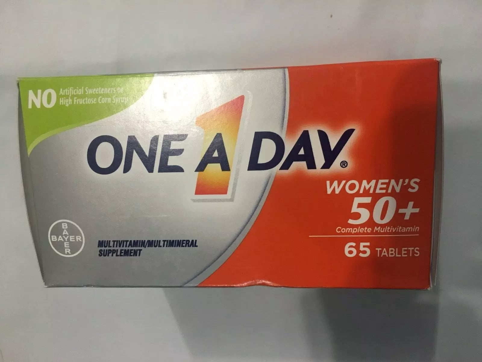 One-A-Day Women's 50+ Advantage Healthy Multivitamins Tablets 65 ea (Pack of 2)