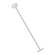 Regular 3 inch Gray Tagging Fasteners- 5 000 per carton- Plastic Tagging Gun Fasteners for Retail - Multi Use Tagging Gun Refill - Durable Tag Gun Refills for Clothing and Merchandise Labeling