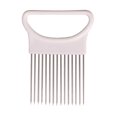 thumbnail image 3 of 1pc Stainless Steel Cutter Slicer Gadget, Meat Onion Fork Slicing Helper, Multipurpose Vegetable Slicer, Kitchen Tool, 3 of 5