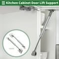 thumbnail image 2 of Unique Bargains 2 Set 4Ib/20N/2kg 7" Lift Support Struts Silver Tone for Kitchen Cabinet Door, 2 of 7