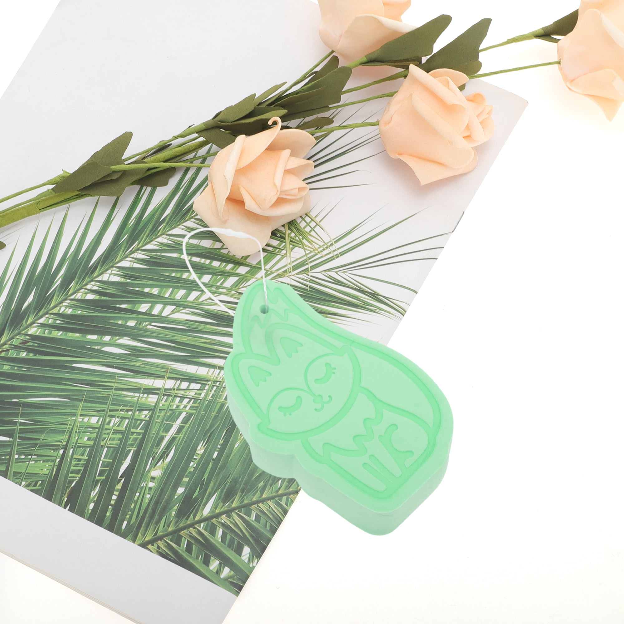 Unique Bargains Cartoon Bath Sponge for Shower 4.33"x2.56"x0.79" Green