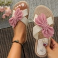 thumbnail image 2 of Bxsruta Women's Cushioned Bow Slides for Indoor and Outdoor Comfort with Non-Slip Sole, 2 of 8