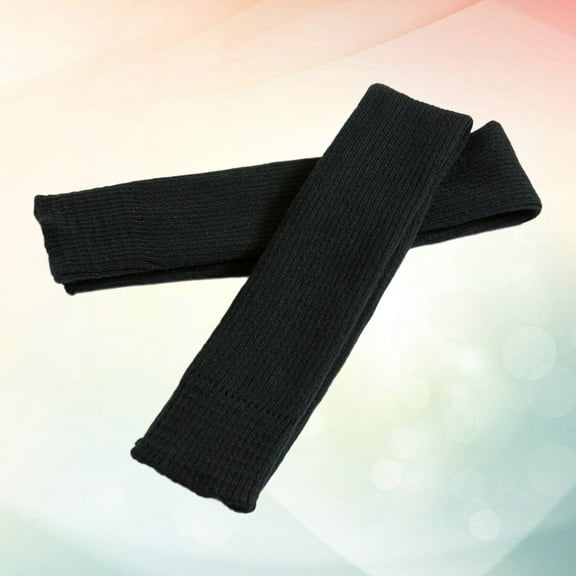 CATIEBYE 1 Pair Contemporary Dance Socks Black Acrylic Fibers Moisture Wicking Warmth Style