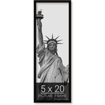 5x20 Black Picture Frame for Puzzles Posters Photos or Artwork