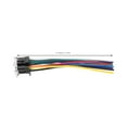 thumbnail image 2 of CRAFTHROU Car Radio Single Din Kit 1Set CD Tail Cable Wiring Harness Enhanced Audio Performance Multi, 2 of 8
