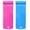 1 Blue + 1 Pink, variant on TRC Recreation Splash 1.25" Thick Foam Pool Float Lounge Mat, Red
