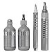thumbnail image 3 of Krink Silver Alcohol Paint Marker 4Pc K60/K66/K42/K75 Set, 3 of 4