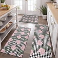 thumbnail image 2 of Pioneer Flower Floral Print Pattern Kitchen Rugs Sets Of 3,Kitchen Runner Rugs Non Skid Washable,Decorative Kitchen Floor Mats for Kitchen,Sink,Laundry,17X30 Inch + 17X47 Inch + 17X59 Inch, 2 of 6
