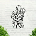 thumbnail image 6 of 1pc Charming Metal Tree Couple Wall Art. Modern Abstract Art Suitable for Home Decoration in Many Occasions Such As Garden Yard Bedroom Valentine's Day Decoration, 6 of 16
