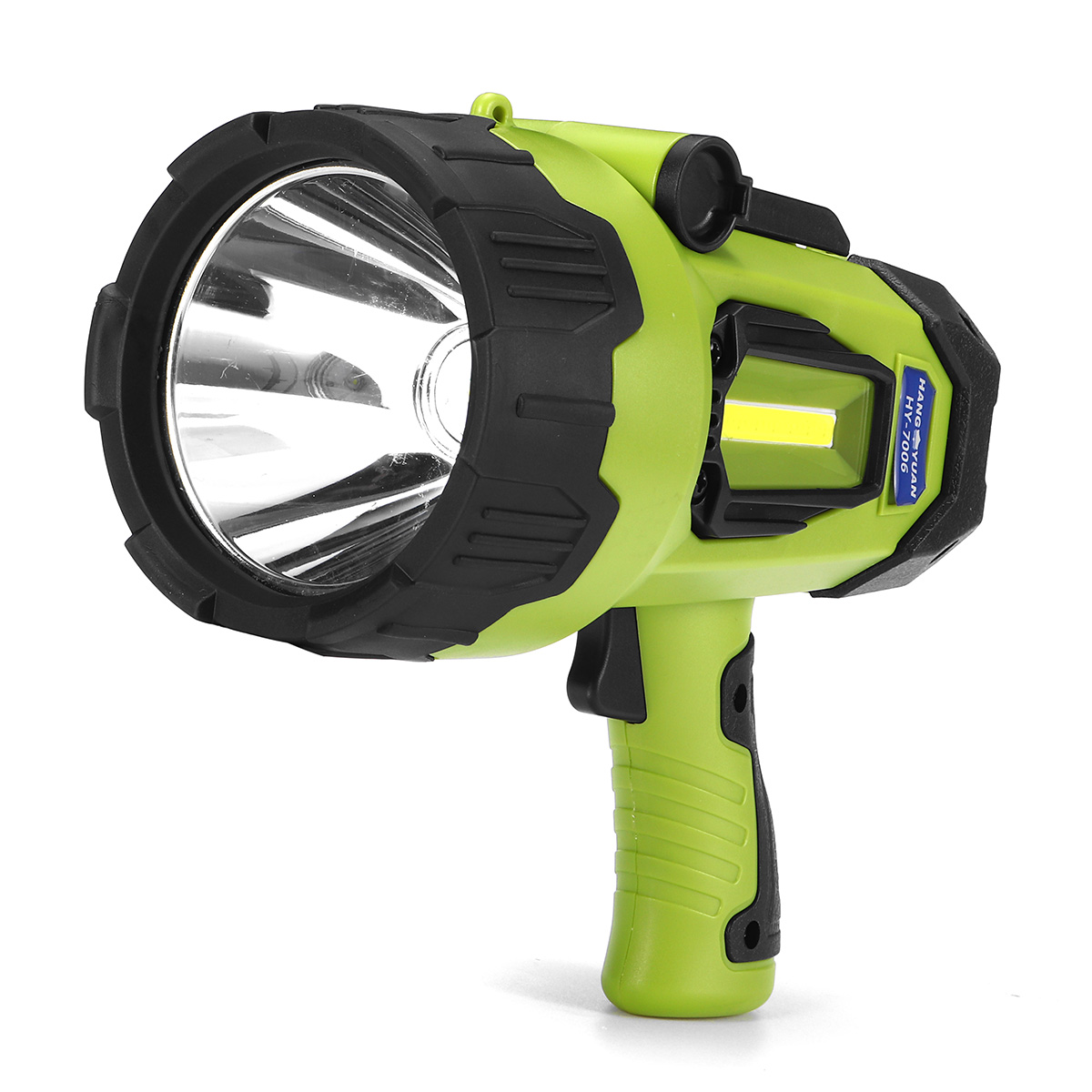 Rechargeable spotlight, Spot lights hand held large flashlight 5000 lumens handheld spotlight Lightweight and Super bright flashlight, for fishing and hunting, forestry, adventure - image 2 of 7