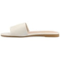 thumbnail image 3 of Journee Womens Kolinna Slip On Slide Flat Sandals, Widths Available, 3 of 10