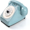 thumbnail image 2 of GJX 2026 New Bluetooth Landline Phone,Retro Home Phones for Landline,Classic Vintage Cordless Telephone Bluetooth Connection Speakerphone for Home House for Home,Office,Desk,Hotel,Decor(Blue)1Pcs, 2 of 7