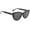 Black, variant on Women's MS117 Glamorous UVA and UVB Protective Cat Eye Fashion Sunglasses, 55mm
