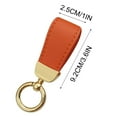 thumbnail image 4 of TERGAYEE Key Chains,Luxury Leather Keychains KeyChain with Metal Ring For Women Men For Wallet Car Keys Backpacks Cute Lanyard, 4 of 4