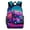 HuWng-2, variant on Futuristic Firetruck City Streetscape Art Backpack Travel Laptop Casual College Daypack Back to Bag