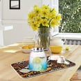thumbnail image 5 of GZHJMY Beer Festival Beers Bottles Pattern 16 x 18 Inches Absorbent Dish Drying Mat Microfiber Kitchen Countertop Table Protector Decor Counter Rack Sink Drainer Pad, 5 of 6