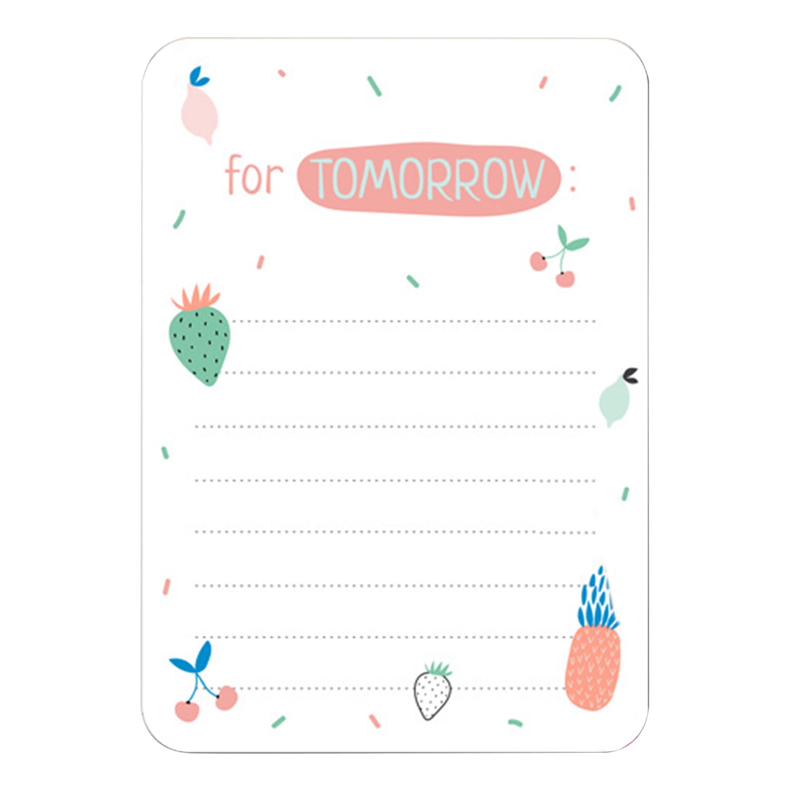 HOMiDEK Magnetic Dry Erase Boards For Fridge - 5 Sheet Set With Weekly Calendar, Habit Tracker, To-Do List & Markers