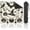 Color3, variant on Mahjong Mat 31.5" Non-Slip Noise-Reducing Floral Game Pad