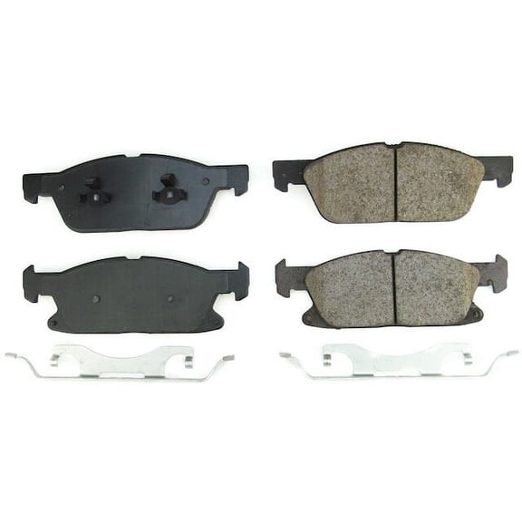 Front Brake Pad Set - Compatible with 2017 - 2020 Lincoln Continental 2018 2019