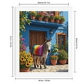 thumbnail image 2 of Paint by Numbers Kit for Adults, Colorful Donkey Garden Scene Paint by Numbers, Easy Paint by Numbers Kit for Adults Beginner, DIY Adult Paint by Number Kits on Canvas, Home Decor, 2 of 7