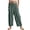 B-Green, variant on SOMER Womens Wid e Leg Pants Flowy Casual Drawstring Waist Wide Leg Loose Linen Palazzo Harem Pants with Pocket 2026 Black