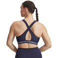 thumbnail image 3 of Sostén Under Armour Crossback de Impacto Medio Azul Lavado XS, 3 of 6
