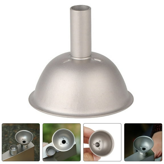 MERRYHAPY Titanium Small Mouth Multi-Use Funnel for Liquor, Oil, and Liquid Transfer Kitchen Tool