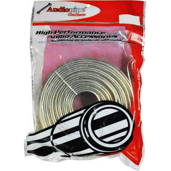 Audiopipe CABLE1825 18-Gauge Speaker Wire 25 Ft Clear Audio Cable for Car Home Stereo Systems