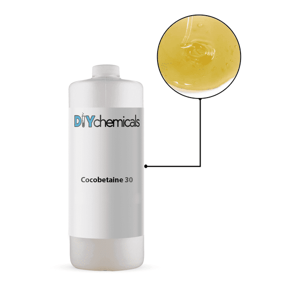 DiyChemicals Cocobetaine 30% - Industrial Surfactants Detergent Raw Materials Foam Cleaners - Made in USA (1 Quart)
