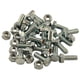 thumbnail image 2 of 20 piezas de pernos y tuercas de corte para quitanieves, accesorios compactos, hardware práctico profesional, reemplaza a los de alta resistencia, 2 of 8
