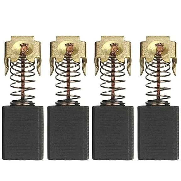 4 PC Replacement CB407 Carbon Brushes for Makita Power Tool Jig Saw, Hammer Drill, Rotary Drill, Electric Screwdriver, Sander, Rotary Hammer