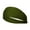 Army Green, variant on Elastic Headbands For Women Secure Non Hair Wrap Ideal For Yoga Workout Running And Various Athletic Activities