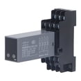 thumbnail image 1 of Delay Relay 4 Channel Digital Display Multifunctional Time Delay Relay with Base for Factory Street Lamps AC380V, 1 of 5
