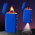 thumbnail image 1 of Edgergery Fire High-power Flame Lighter With Projection Charging Lighter Windproof Lighter, 1 of 5