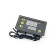 thumbnail image 1 of Wweixi Thermostat Control LED Display Adjustable Thermostats Multifunctional Controller Heat Cooling Tanks Refrigerator Black 12V, 1 of 8