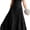 Black, variant on women's long dress wedding guest dress A-line rectangular collar backless suspender, suitable for beach wedding parties