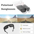 thumbnail image 4 of Smart Glasses,Polarized Sunglasses with Bluetooth Speaker,Clear Call,Remote Control for Taking Photos,Outdoor UV Protection,Voice Assistant and Voice Control, 4 of 9