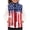 American Flag Splatter Print, variant on FUIALDOLG Kid Outerwear Vest Construction Vehicles, Polyester Kids Polar Fleece Vest Jacket, Full Zipper Warm Vest for Winter Running and Casual Wear