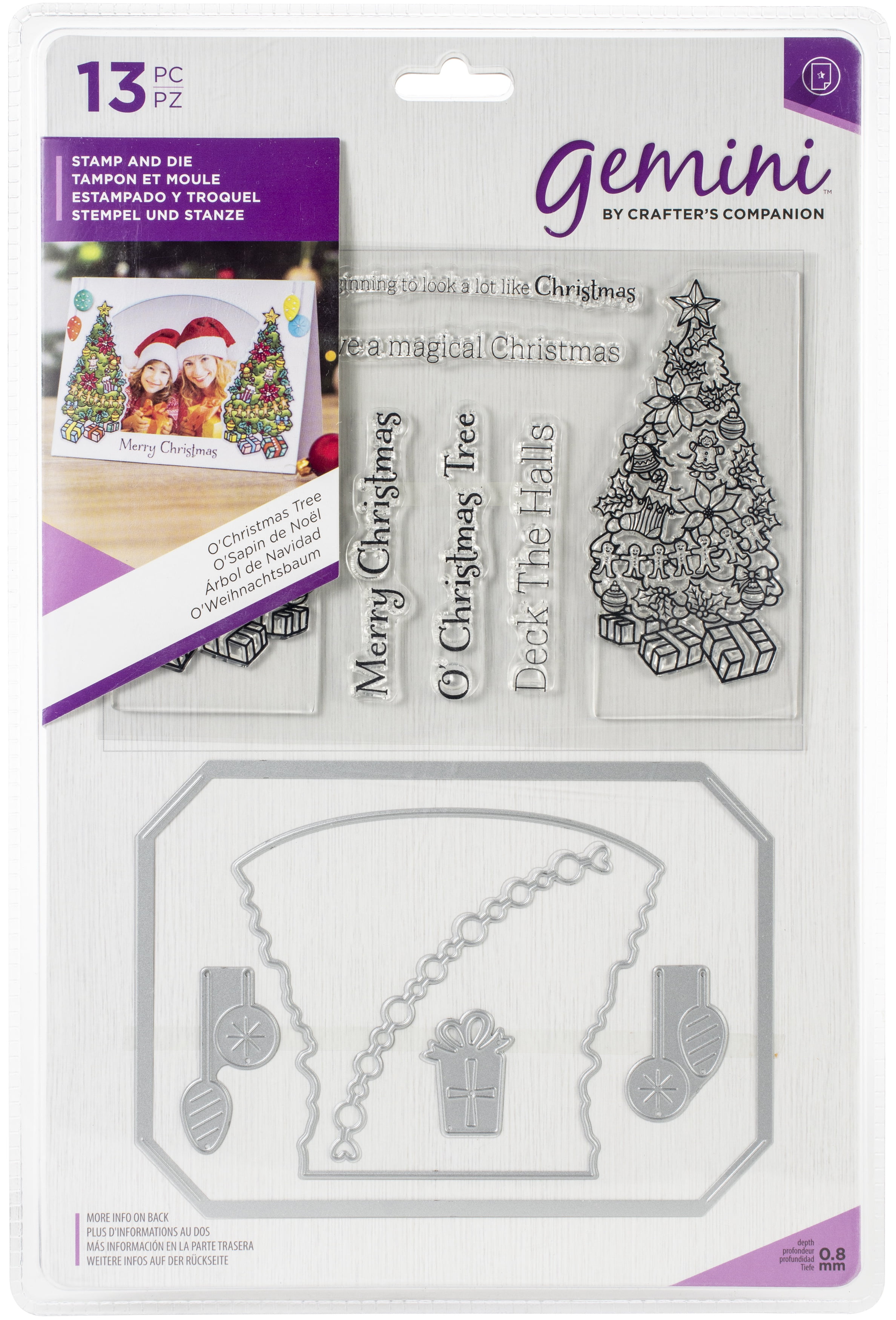 Big Girl Pants Crafters Companion Clear Acrylic Stamp