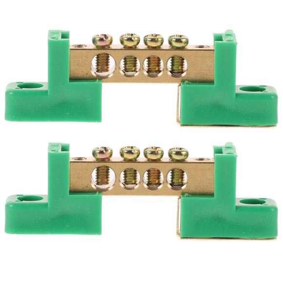Miangastore Terminal Blocks Copper 2Pack 6.90X2.00X1.10CM