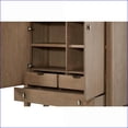 thumbnail image 5 of Chests & Wardrobes, Transitional Door Chest with Soft-Close Hinges | Toffee | Solid Wood+MDF | Beige, 5 of 5