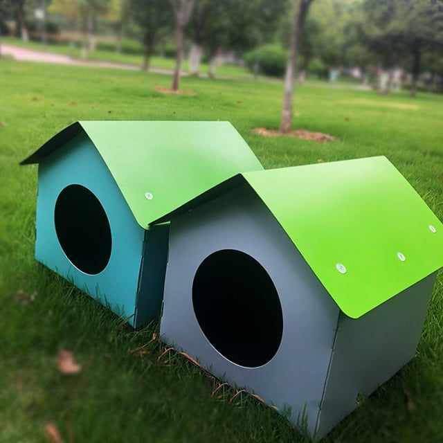 Dog House Waterproof Cat Cabin PP Detachable Pet Tent for Garage
