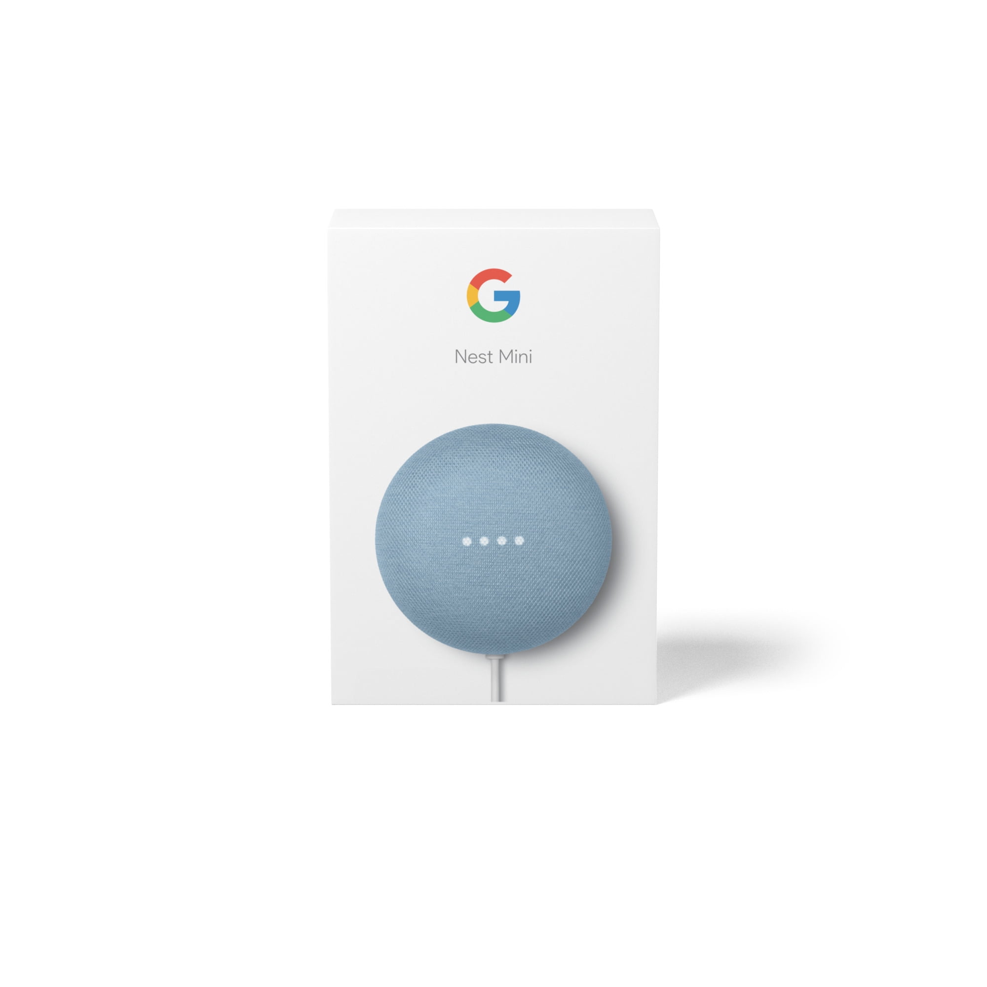 Google Nest Mini (2nd Generation) - Chalk - Walmart.com