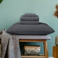 thumbnail image 3 of Juego de sábanas Utopia Bedding Queen Jersey de algodón gris oscuro, 3 of 6