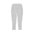 thumbnail image 5 of EaskTriop Striped Capri Pants for Women High Waist Cropped Trousers Slim Fit Stretchy Business Casual Office Work Slacks Scalloped Hem S-XXL, 5 of 6