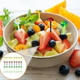 thumbnail image 6 of cpengpj 32Pcs Food Picks for Kids, for Picky Eaters, Reusable Toddler Food Pick, Mini Toothpick for Kids Lunch Accessories and Party Supply, 6 of 6