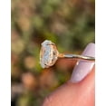 thumbnail image 4 of solitaire jewels 3CT Oval Halo Moissanite Engagement Ring For Women, 18K Rose Gold, 4 of 6