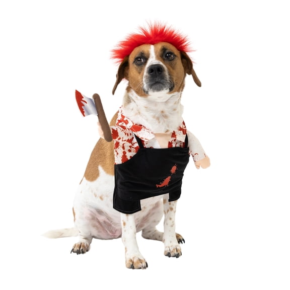 Vibrant Life Halloween Butcher Costume for Dogs, Multicolor, M
