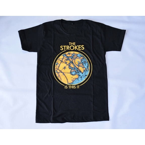 The Strokes Is This It Inspired Retro Indie Rock Art Unisex T-Shirt, up to size 5XL