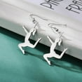 thumbnail image 3 of Inspirational Gymnastics Dangle Earrings Ballet/Ballerina/Gymnast Stud Earrings Gymnast Team USA Gymnast Jewelry Gifts For Women Coach Daughter Sport Love, 3 of 13